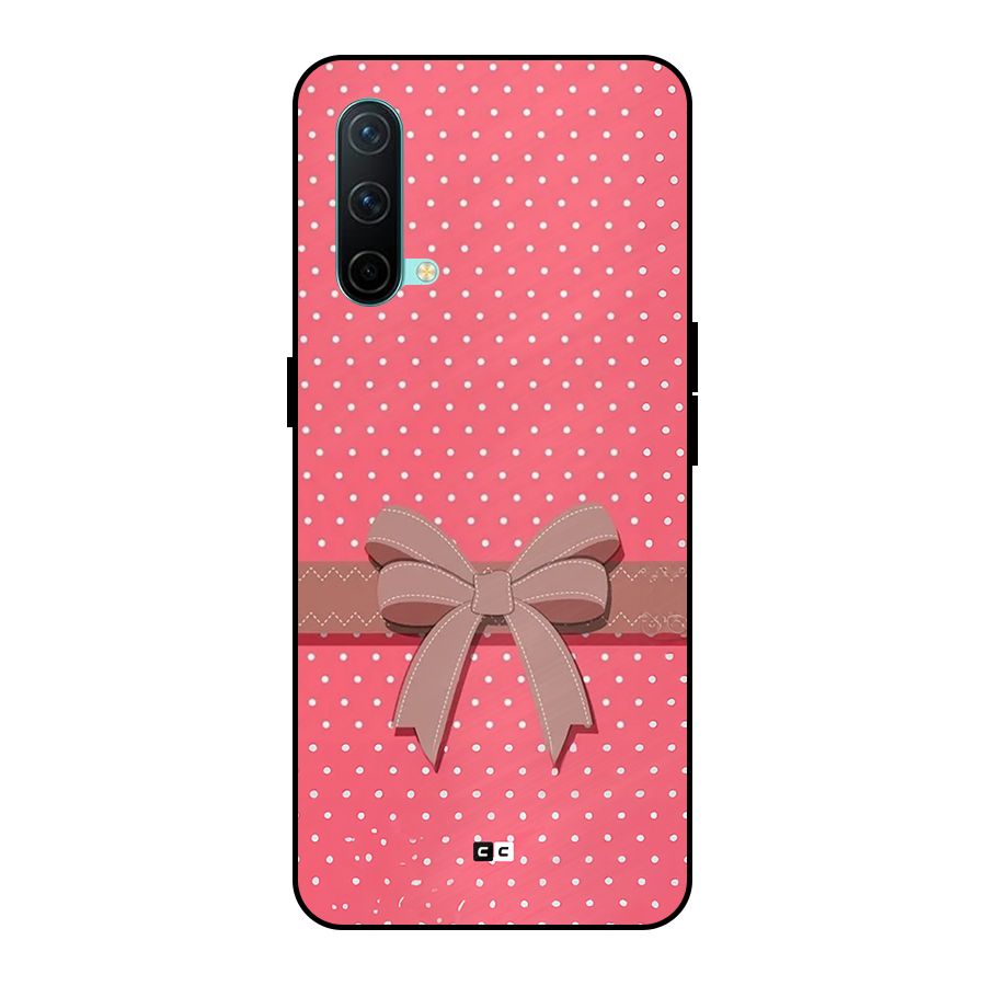 Gift Ribbon Metal Back Case for OnePlus Nord CE 5G