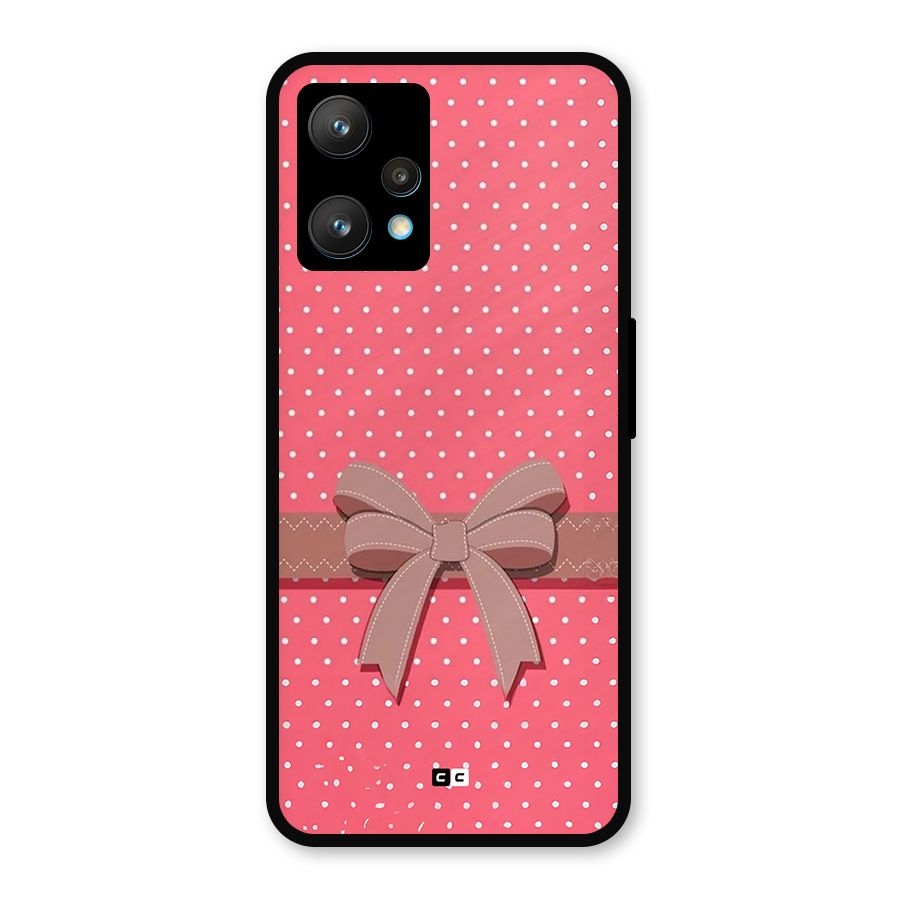 Gift Ribbon Metal Back Case for Realme 9 Pro Plus 5G