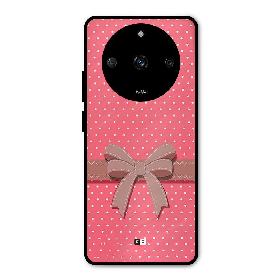 Gift Ribbon Metal Back Case for Realme Narzo 60 5G