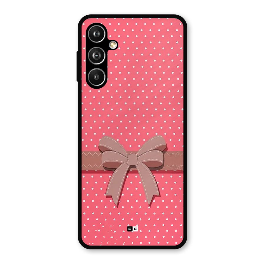 Gift Ribbon Metal Back Case for Samsung Galaxy M54