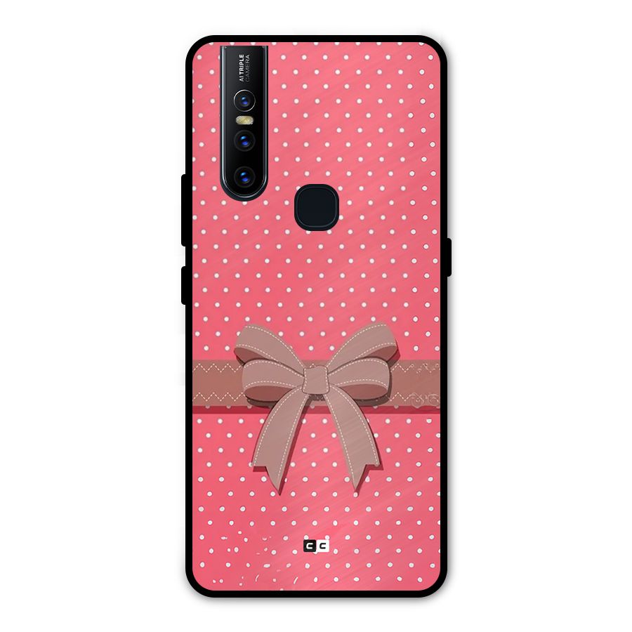 Gift Ribbon Metal Back Case for Vivo V15