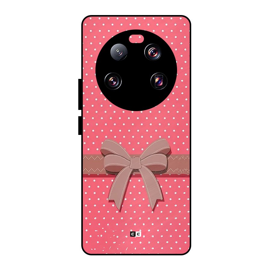Gift Ribbon Metal Back Case for Xiaomi 13 Ultra