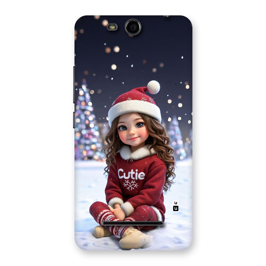 Girl In Snow Back Case for Canvas Juice 3 Q392