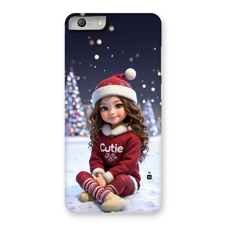 Girl In Snow Back Case for Canvas Knight 2