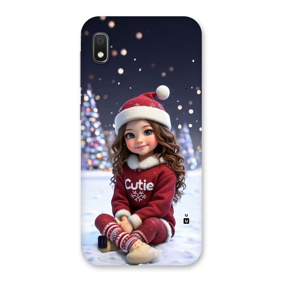 Girl In Snow Back Case for Galaxy A10