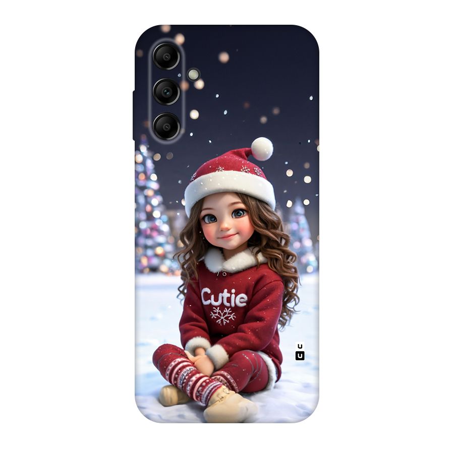 Girl In Snow Back Case for Galaxy A14 5G