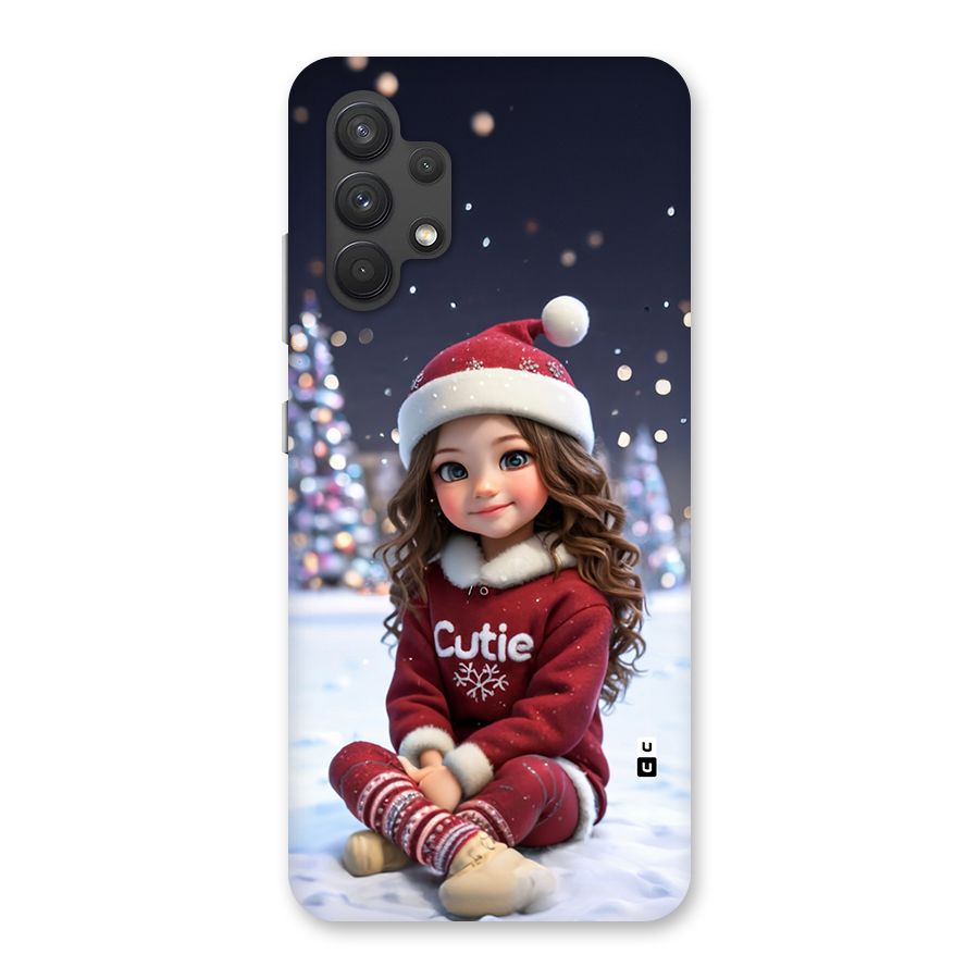 Girl In Snow Back Case for Galaxy A32