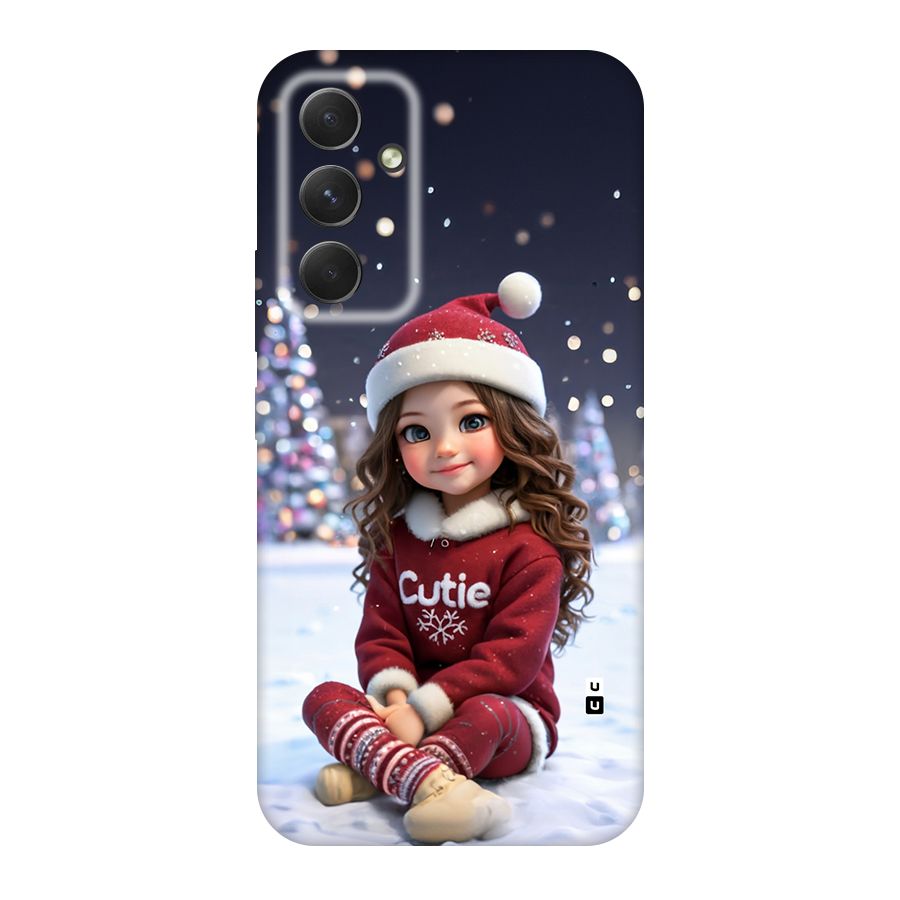Girl In Snow Back Case for Galaxy A54