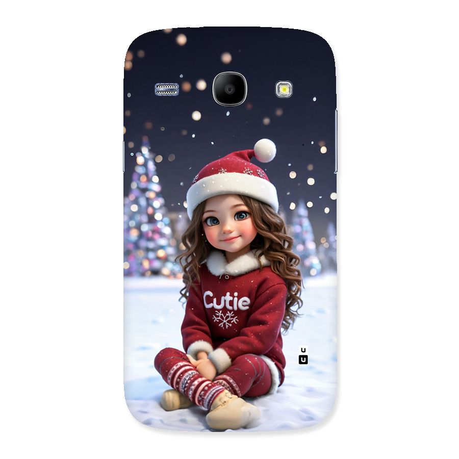 Girl In Snow Back Case for Galaxy Core