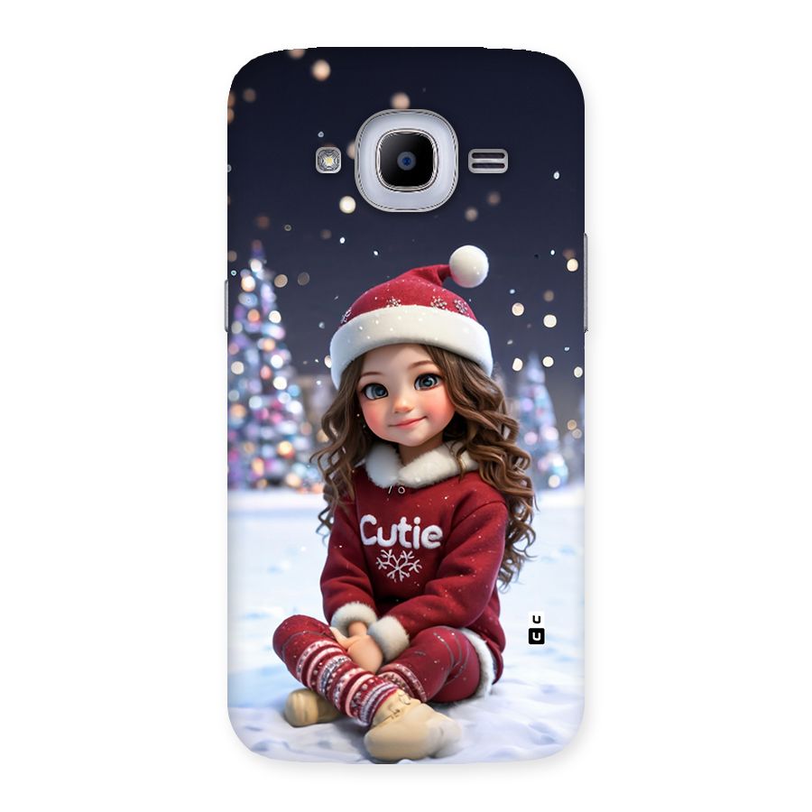 Girl In Snow Back Case for Galaxy J2 2016
