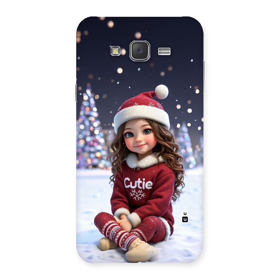 Girl In Snow Back Case for Galaxy J7