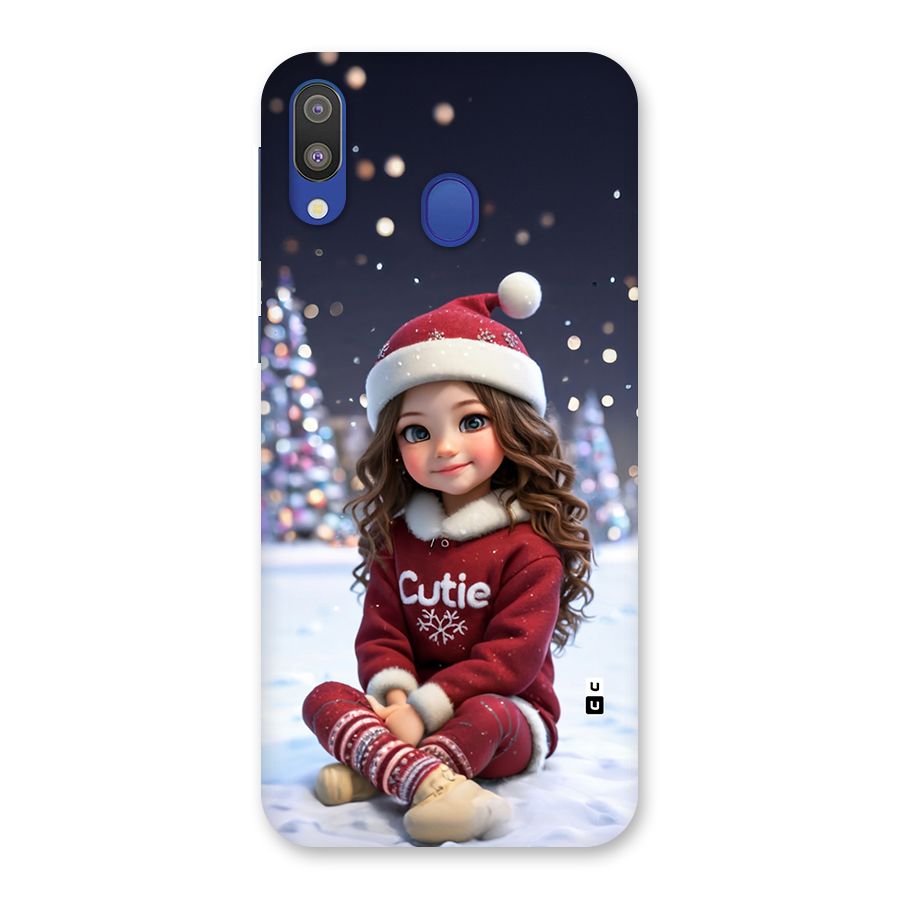 Girl In Snow Back Case for Galaxy M20