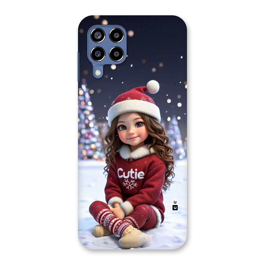 Girl In Snow Back Case for Galaxy M53 5G