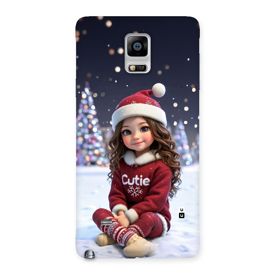 Girl In Snow Back Case for Galaxy Note 4