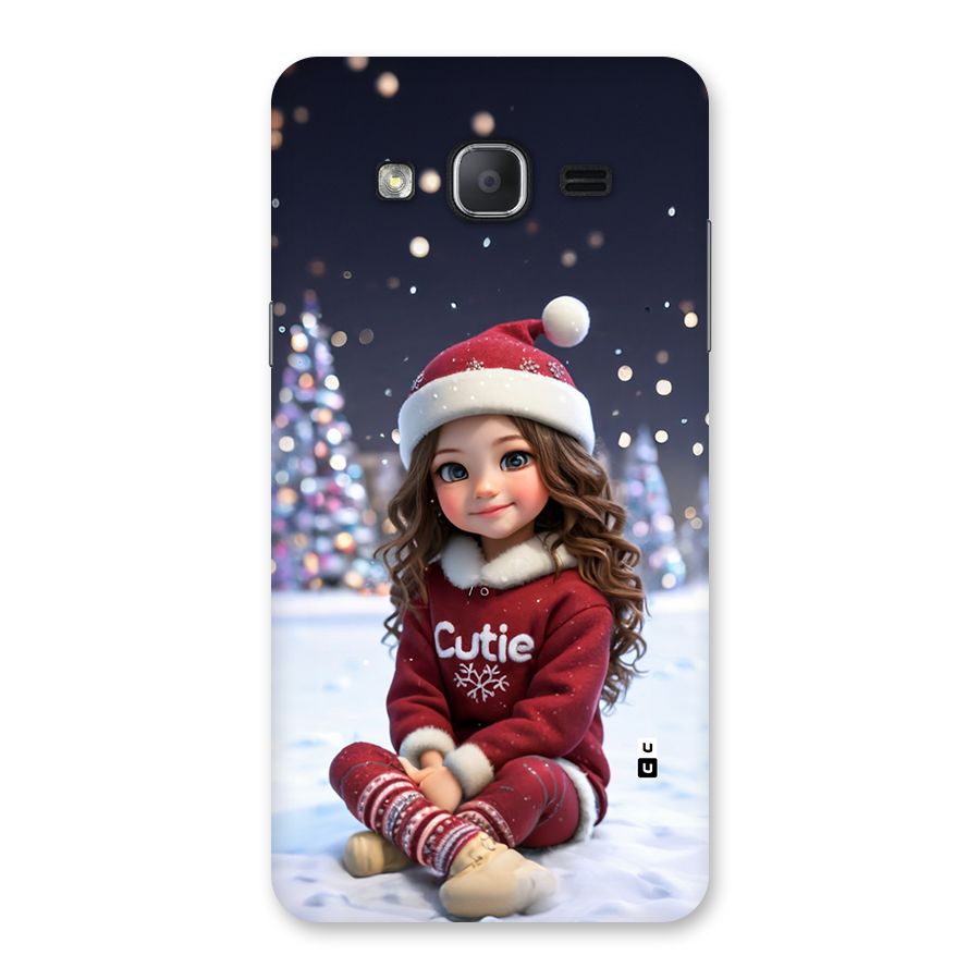 Girl In Snow Back Case for Galaxy On7 Pro