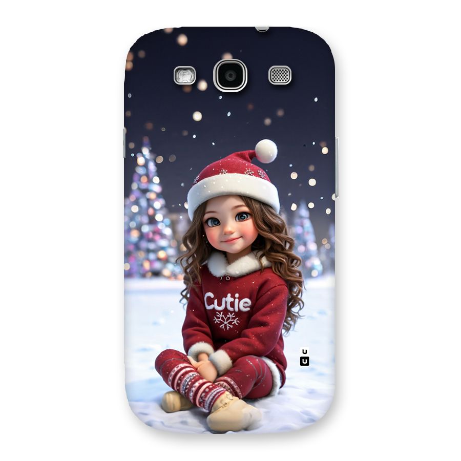 Girl In Snow Back Case for Galaxy S3 Neo