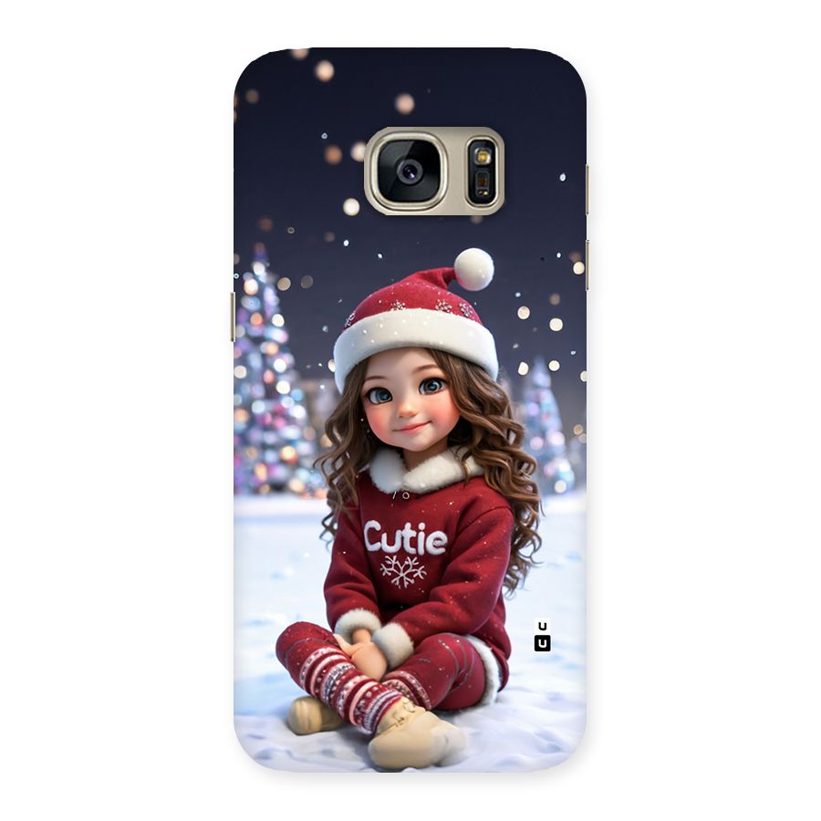Girl In Snow Back Case for Galaxy S7