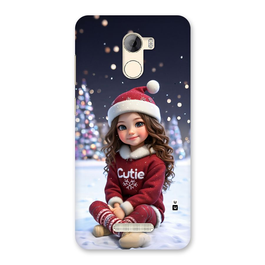Girl In Snow Back Case for Gionee A1 LIte