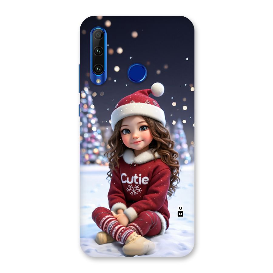 Girl In Snow Back Case for Honor 20i