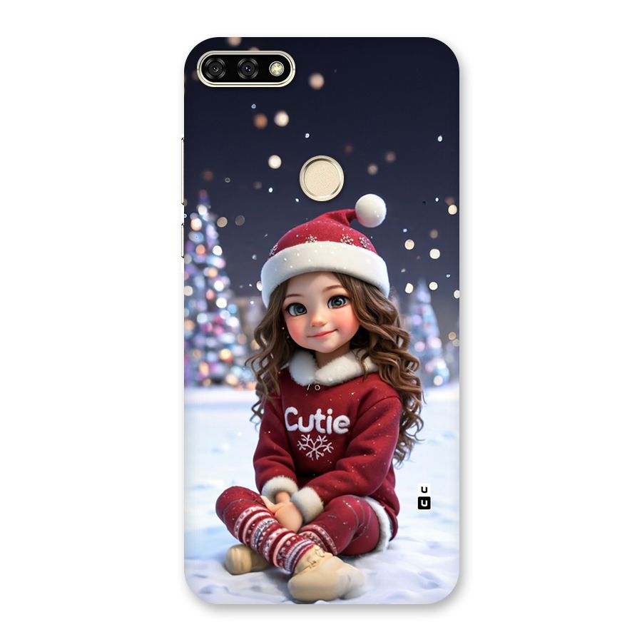 Girl In Snow Back Case for Honor 7A