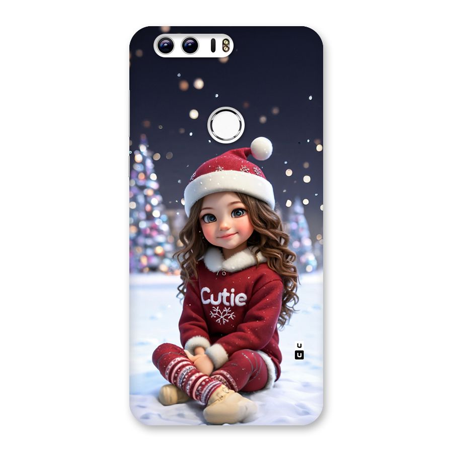 Girl In Snow Back Case for Honor 8