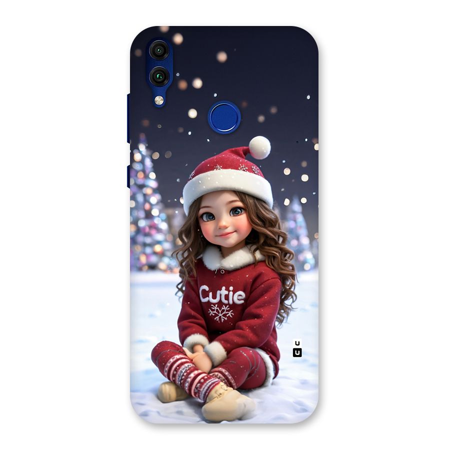 Girl In Snow Back Case for Honor 8C