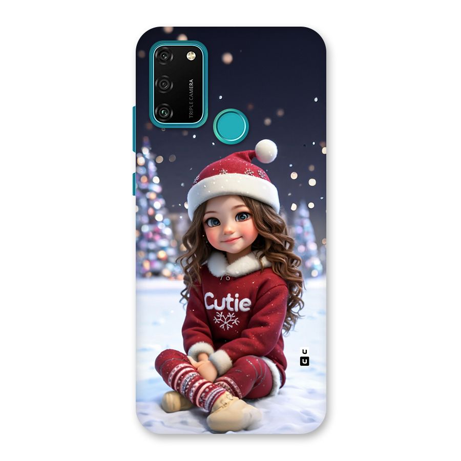 Girl In Snow Back Case for Honor 9A
