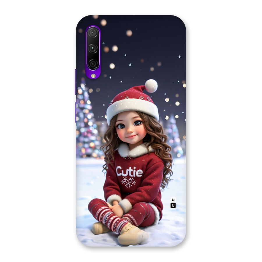 Girl In Snow Back Case for Honor 9X Pro