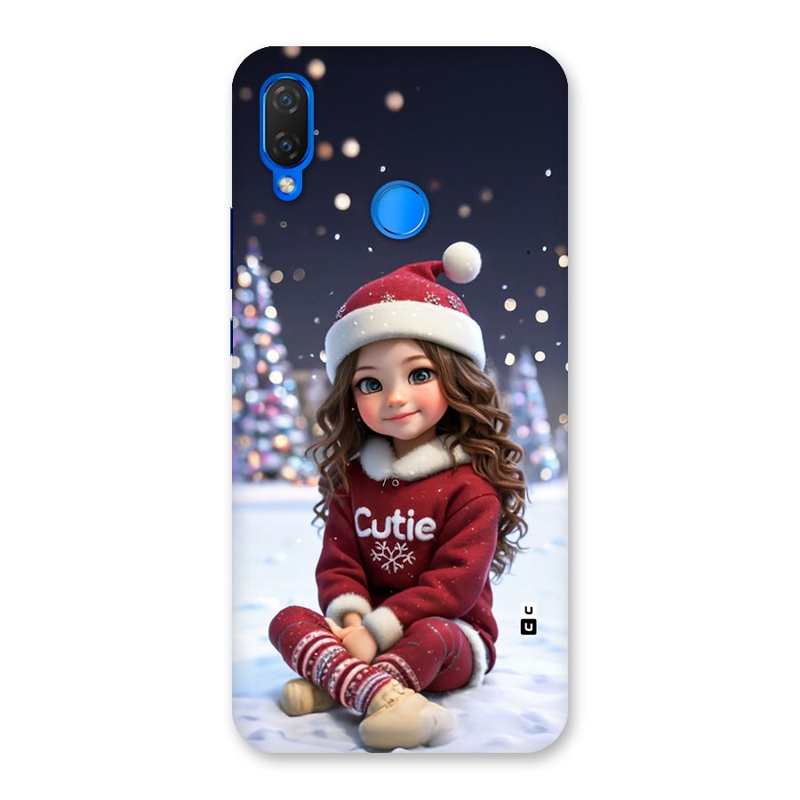 Girl In Snow Back Case for Huawei P Smart Plus