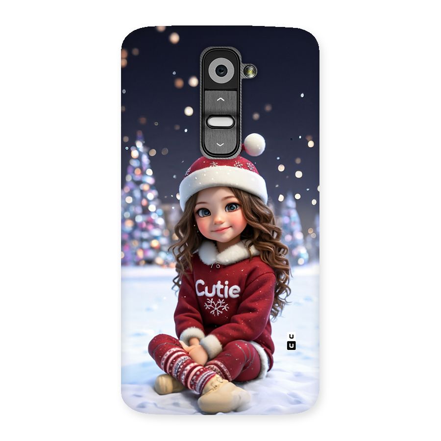 Girl In Snow Back Case for LG G2