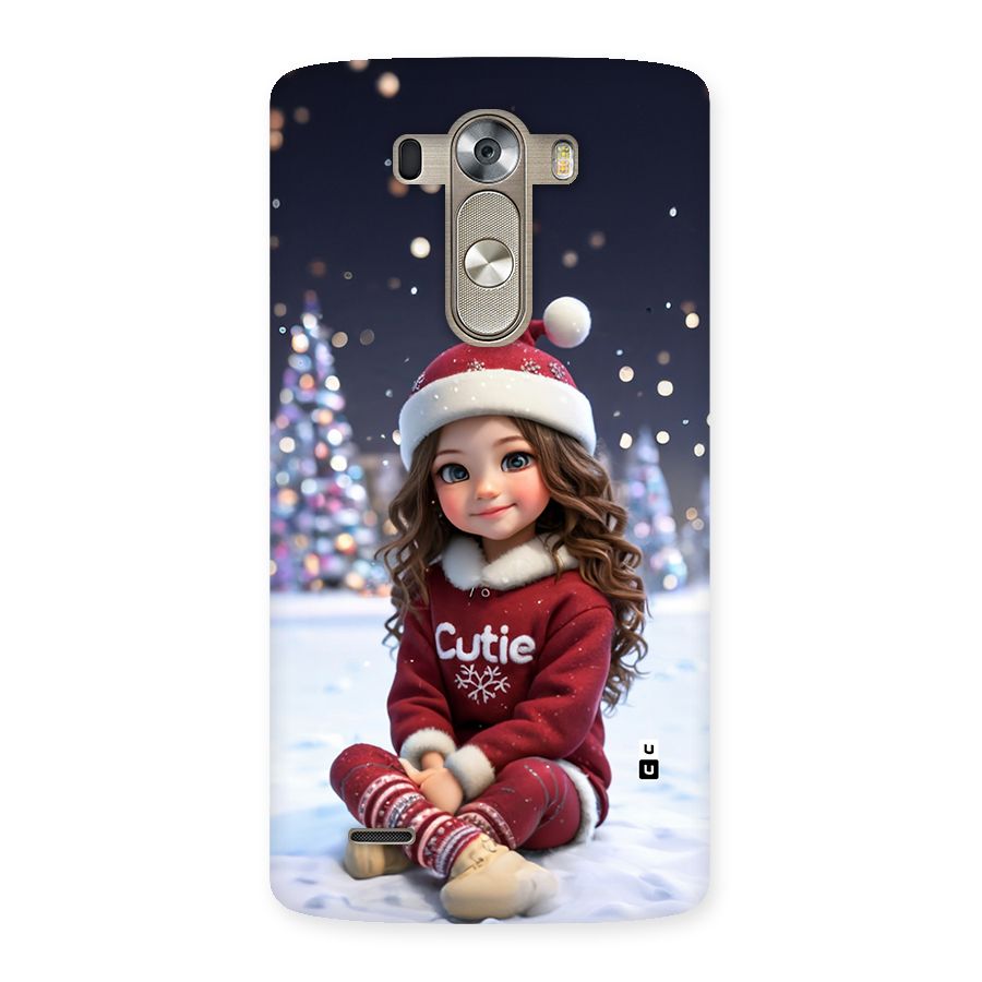 Girl In Snow Back Case for LG G3