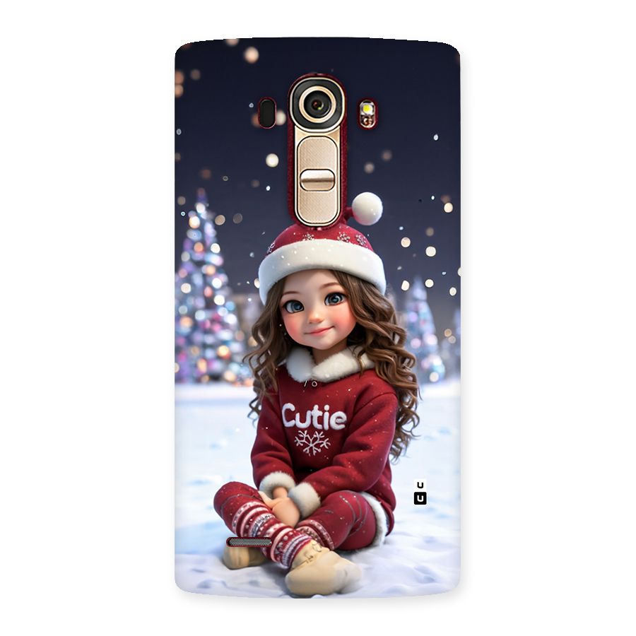 Girl In Snow Back Case for LG G4