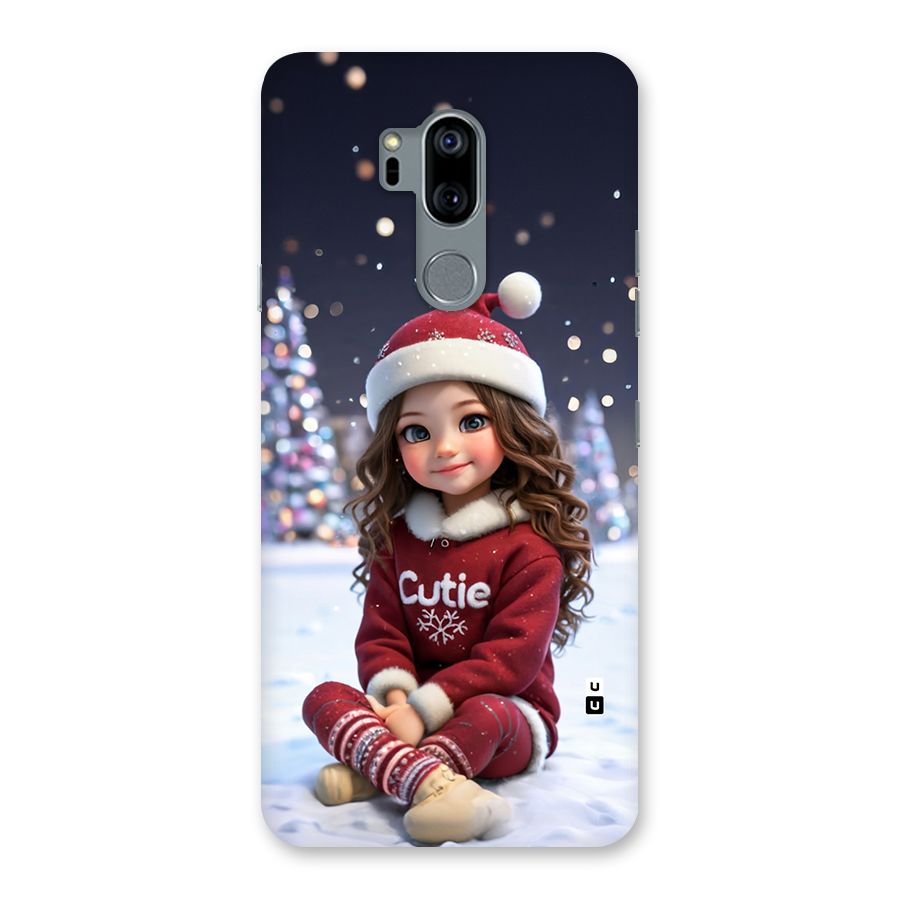 Girl In Snow Back Case for LG G7