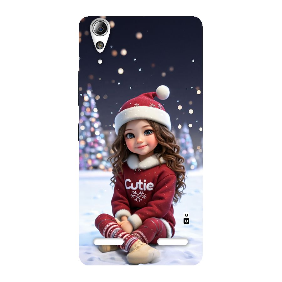 Girl In Snow Back Case for Lenovo A6000