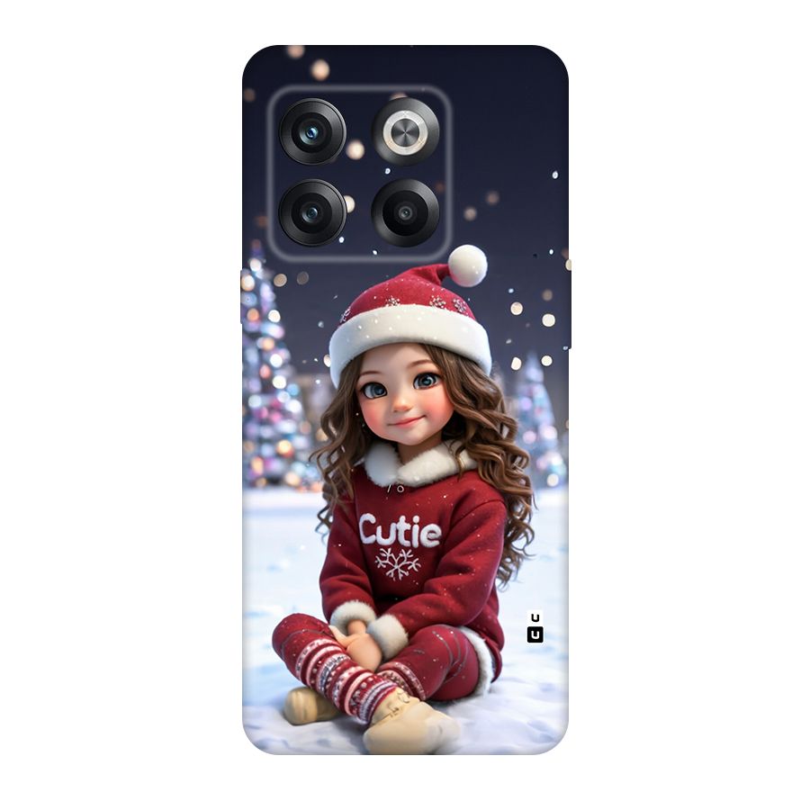 Girl In Snow Back Case for OnePlus 10T