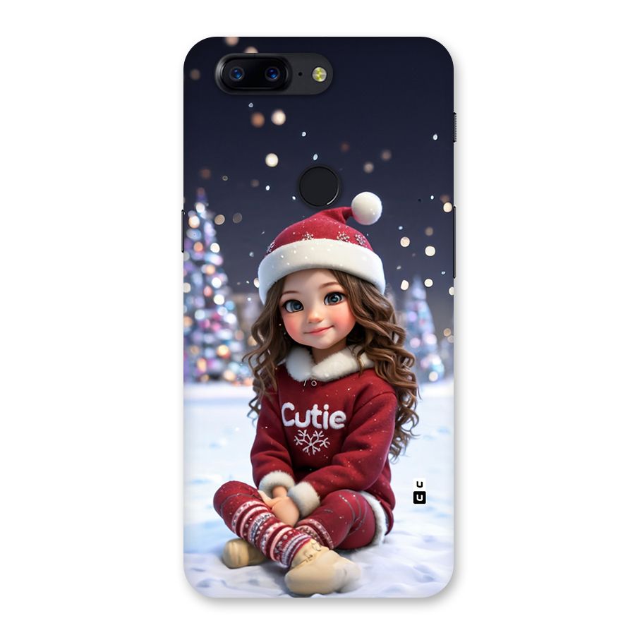 Girl In Snow Back Case for OnePlus 5T