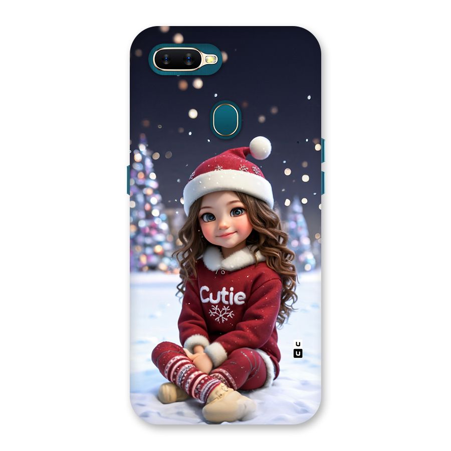 Girl In Snow Back Case for Oppo A12