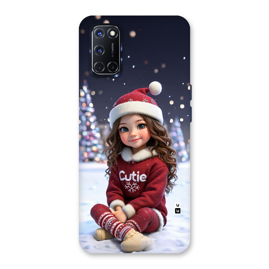 Girl In Snow Back Case for Oppo A52