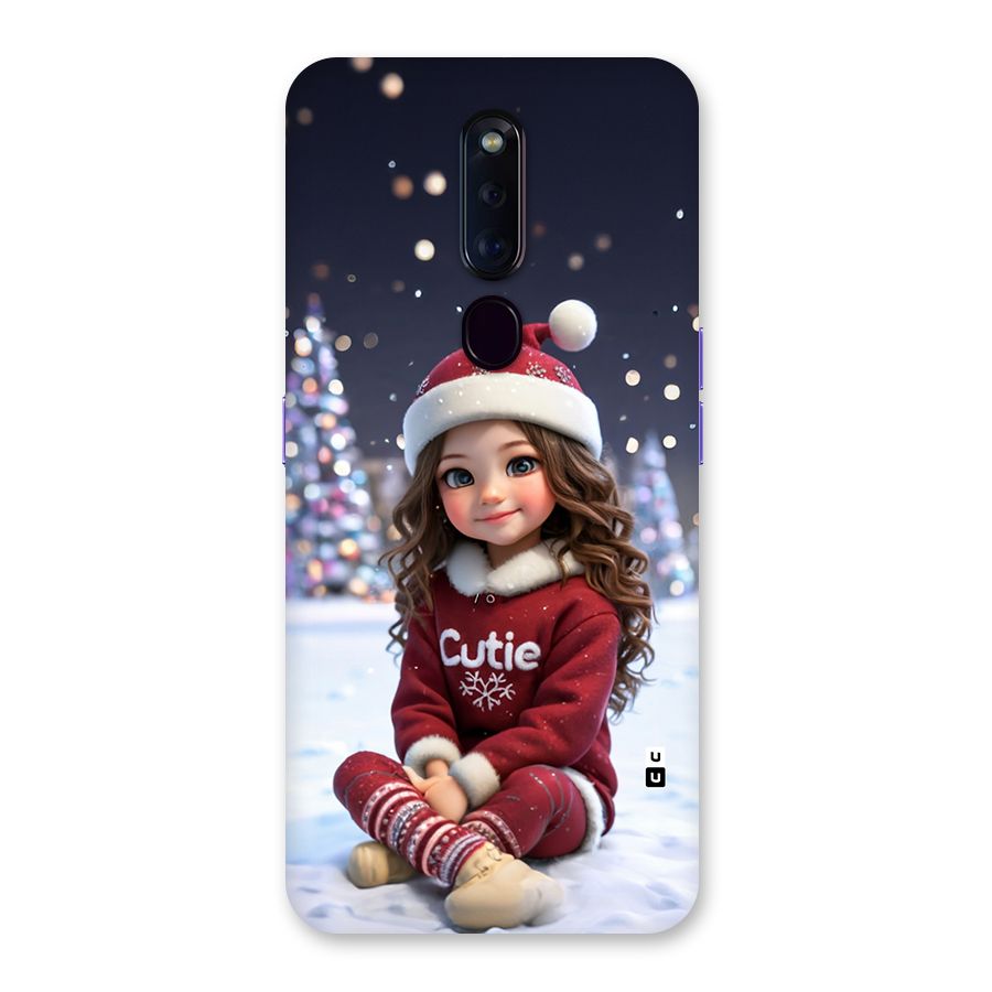 Girl In Snow Back Case for Oppo F11 Pro