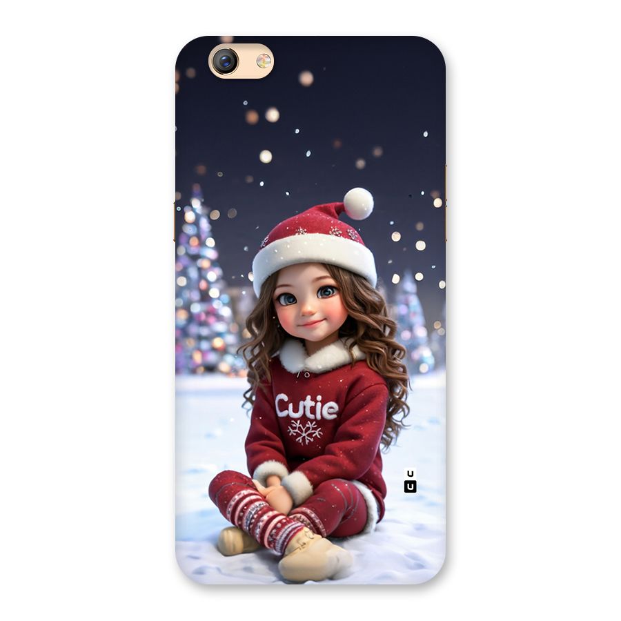 Girl In Snow Back Case for Oppo F3 Plus