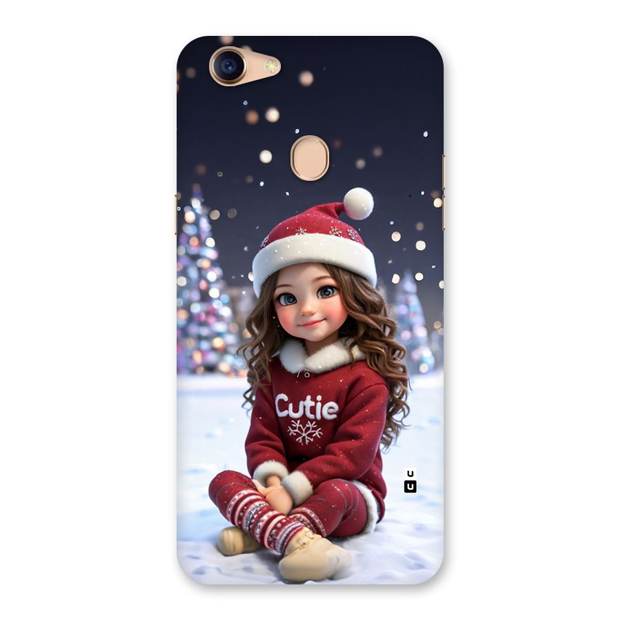 Girl In Snow Back Case for Oppo F5