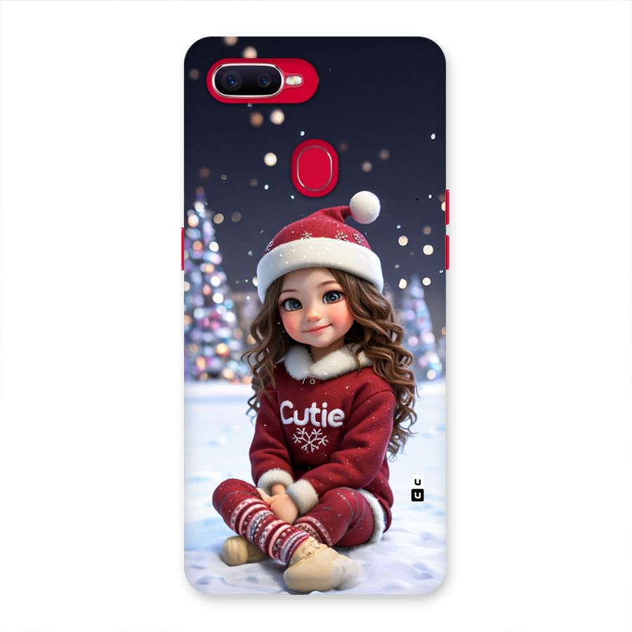 Girl In Snow Back Case for Oppo F9 Pro