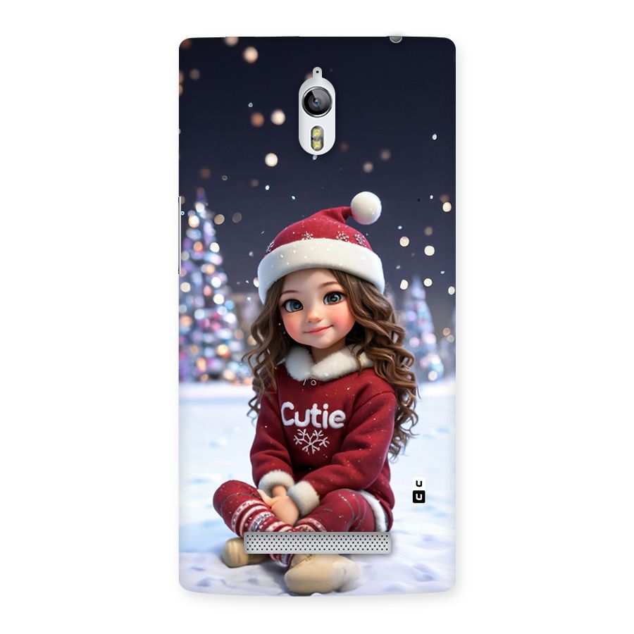 Girl In Snow Back Case for Oppo Find 7