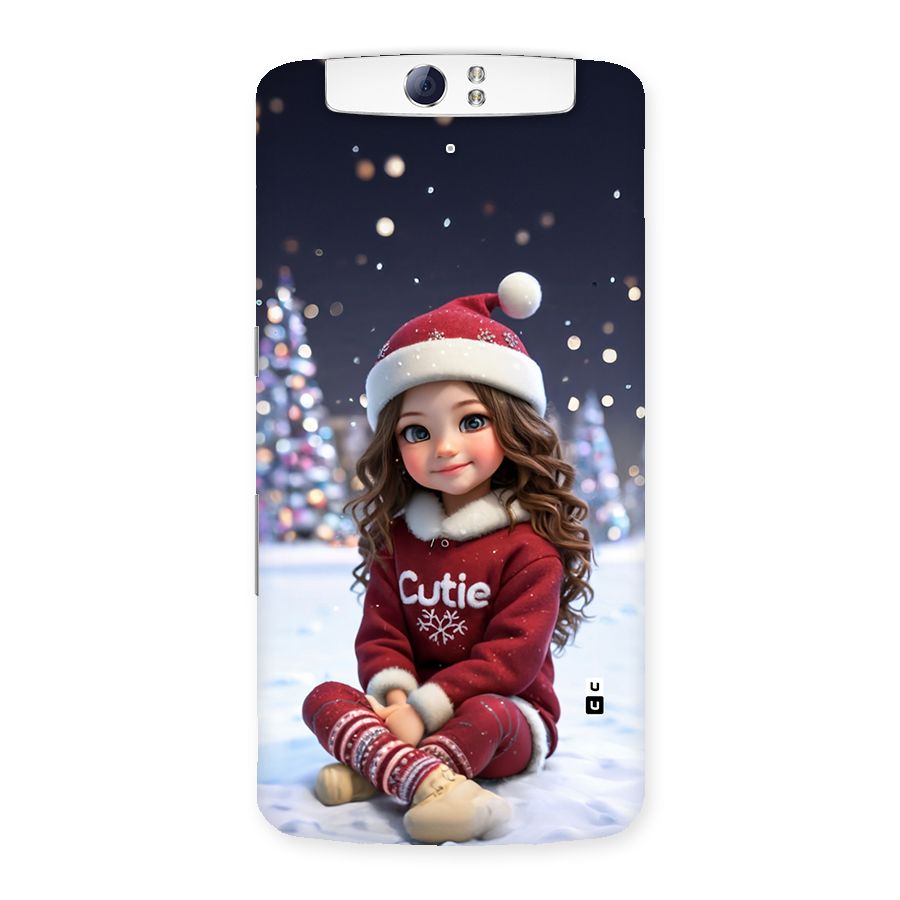 Girl In Snow Back Case for Oppo N1