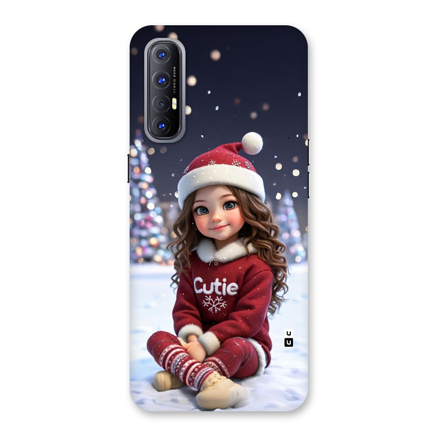 Girl In Snow Back Case for Oppo Reno3 Pro