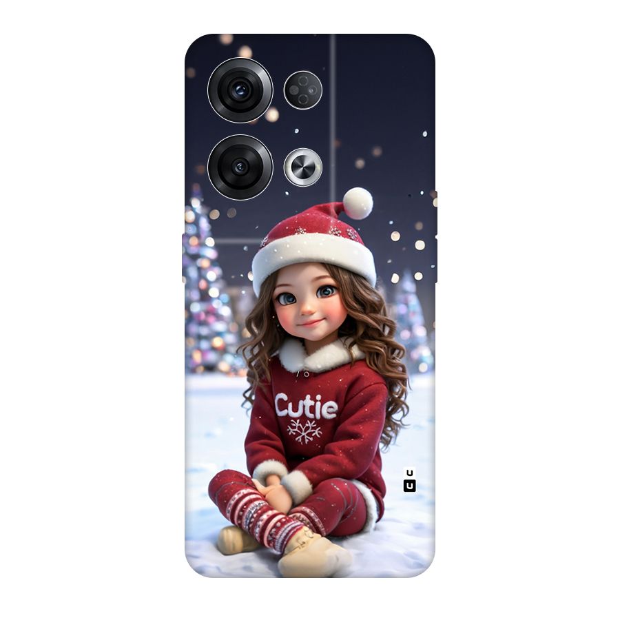 Girl In Snow Back Case for Oppo Reno8 Pro 5G