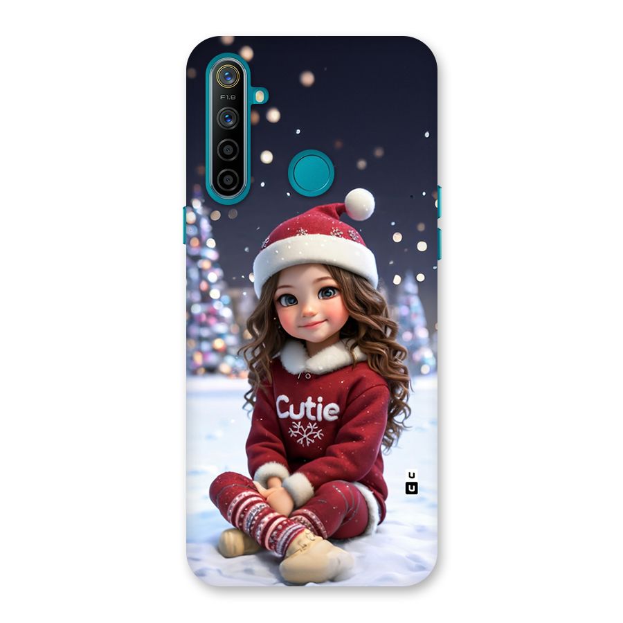 Girl In Snow Back Case for Realme 5i