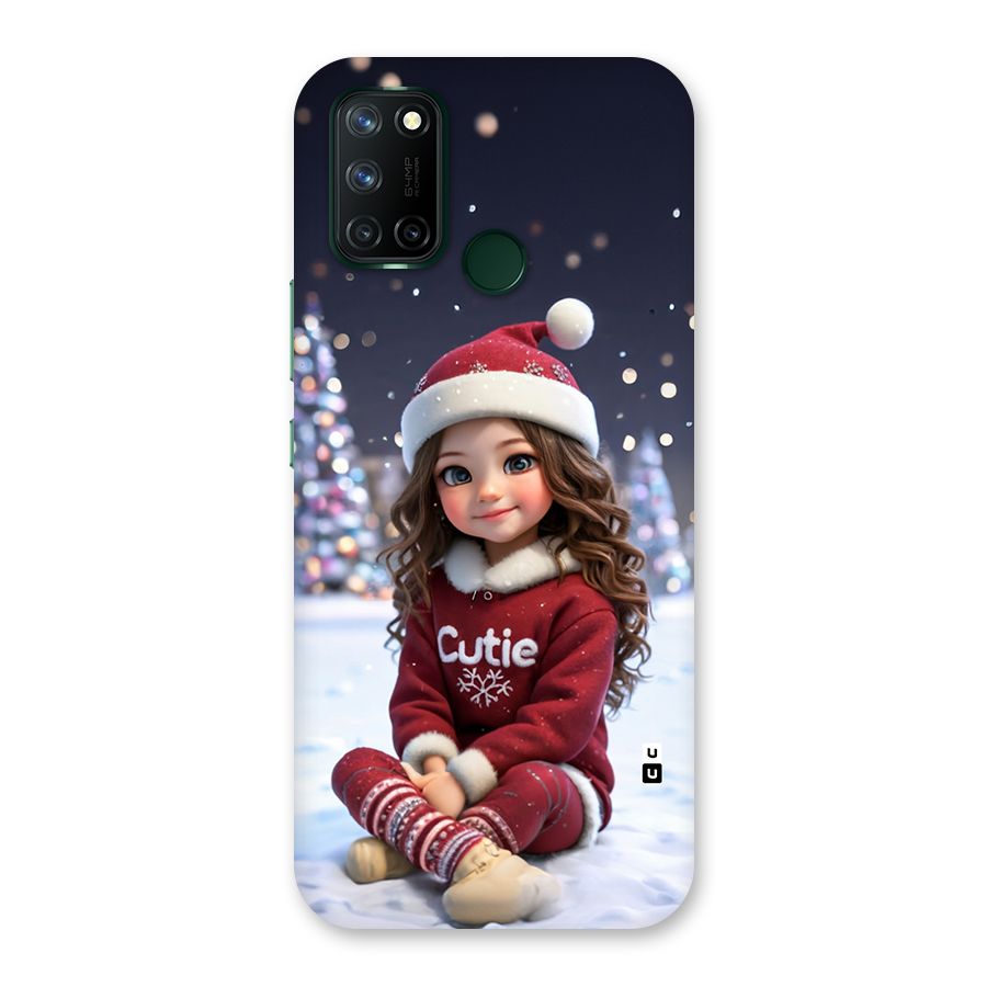 Girl In Snow Back Case for Realme 7i