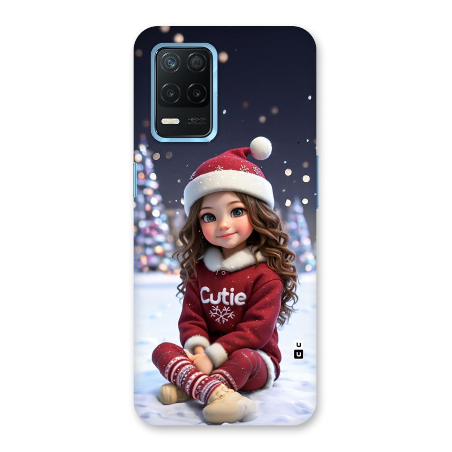 Girl In Snow Back Case for Realme 8 5G