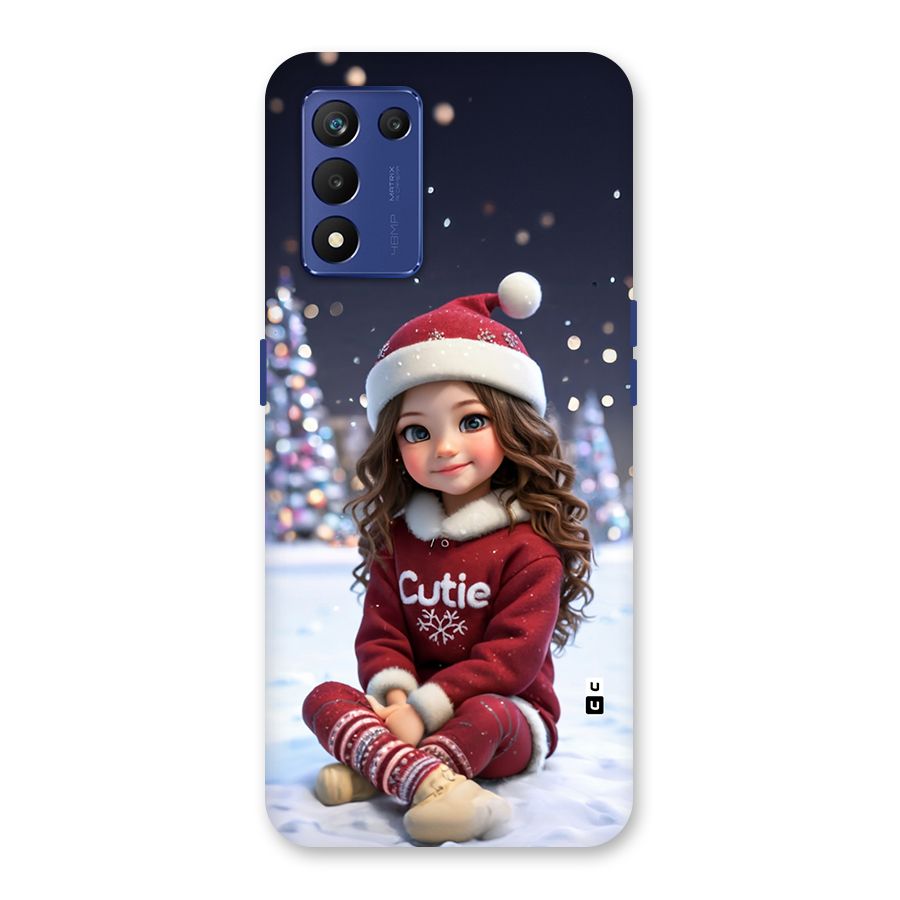 Girl In Snow Back Case for Realme 9 5G Speed